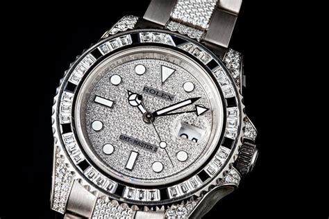 rolex explorer 2 diamond bezel|rolex gem set bezel.